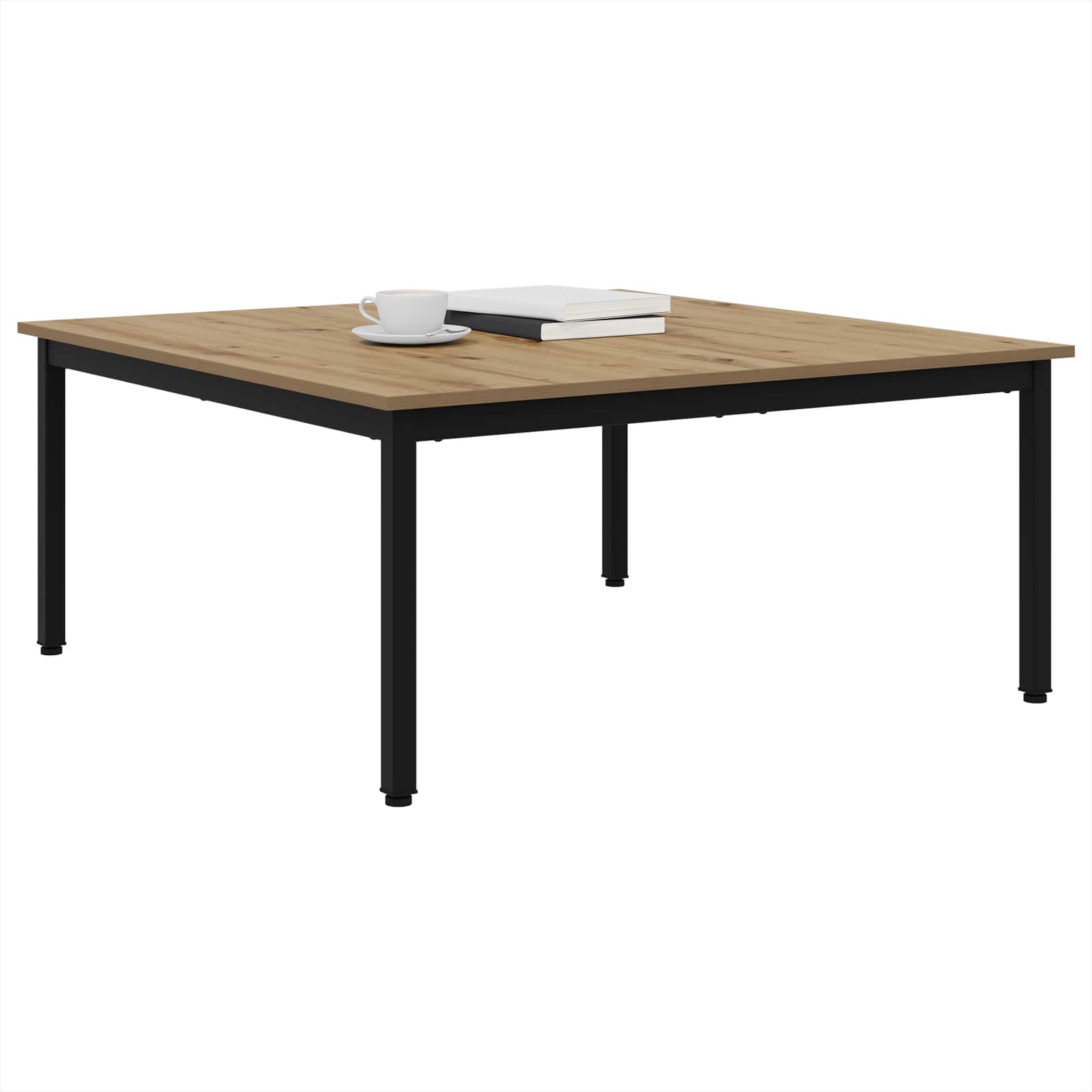 Kava Stol Umjetnička hrastovina 100 x 100 x 45 cm