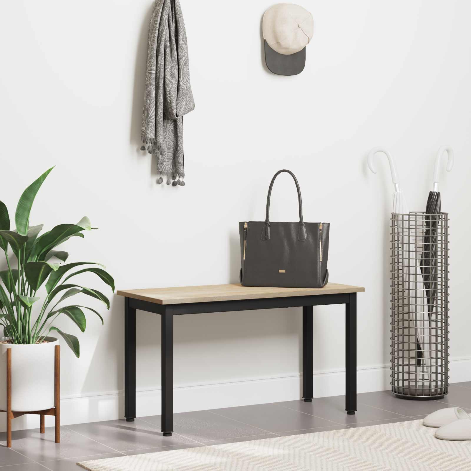 klupa Sonoma 80 x 35 x 45 cm Konstruirano drvo
