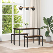 klupa Dimni hrast 80 x 35 x 45 cm Konstruirano drvo