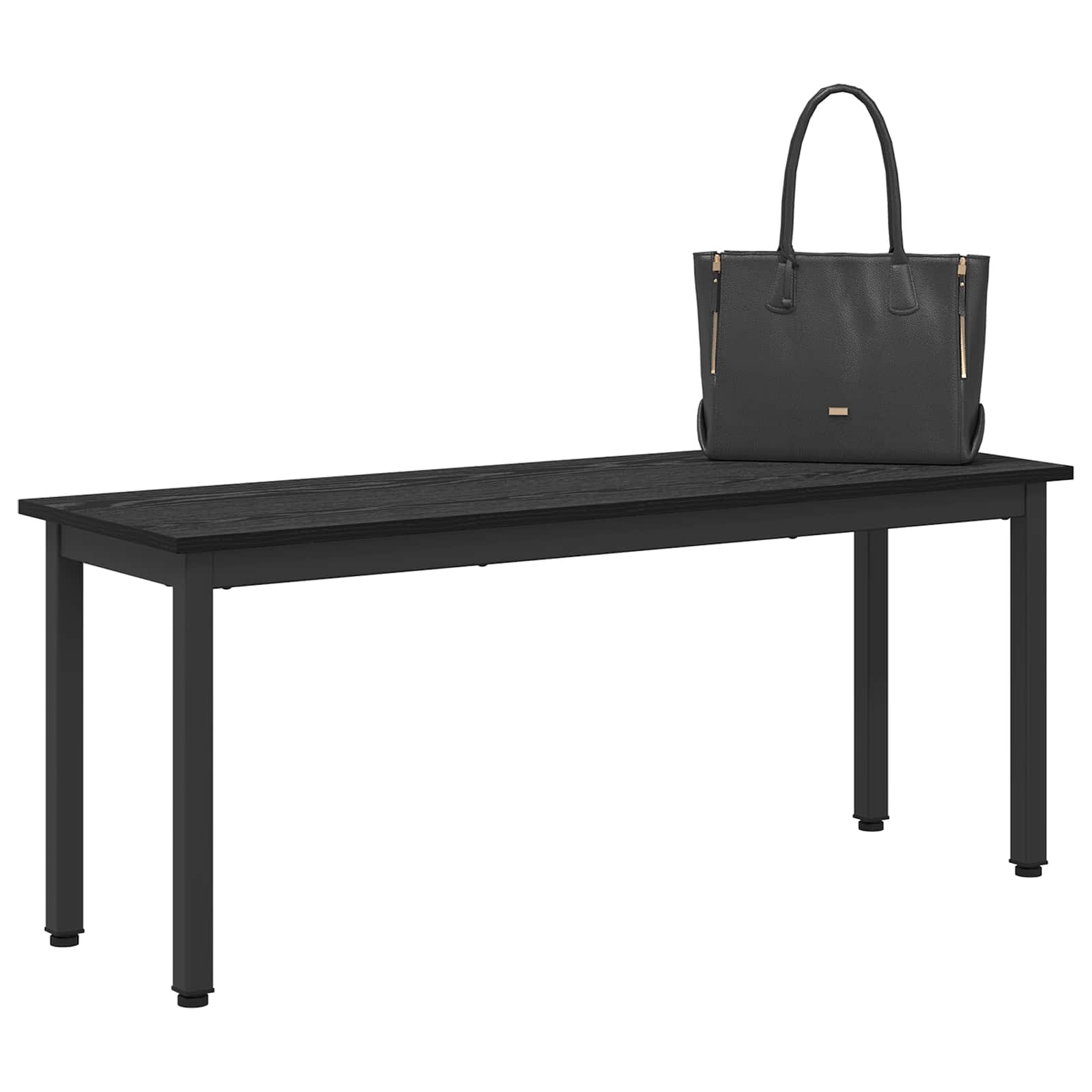 klupa Crni hrast 110 x 35 x 45 cm Konstruirano drvo
