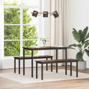 klupa Dimni hrast 110 x 35 x 45 cm Konstruirano drvo