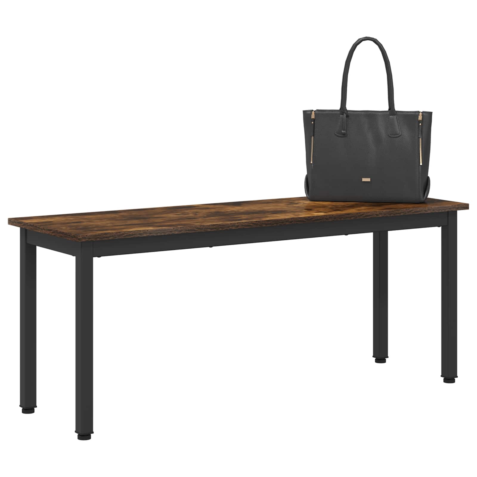 klupa Dimni hrast 110 x 35 x 45 cm Konstruirano drvo