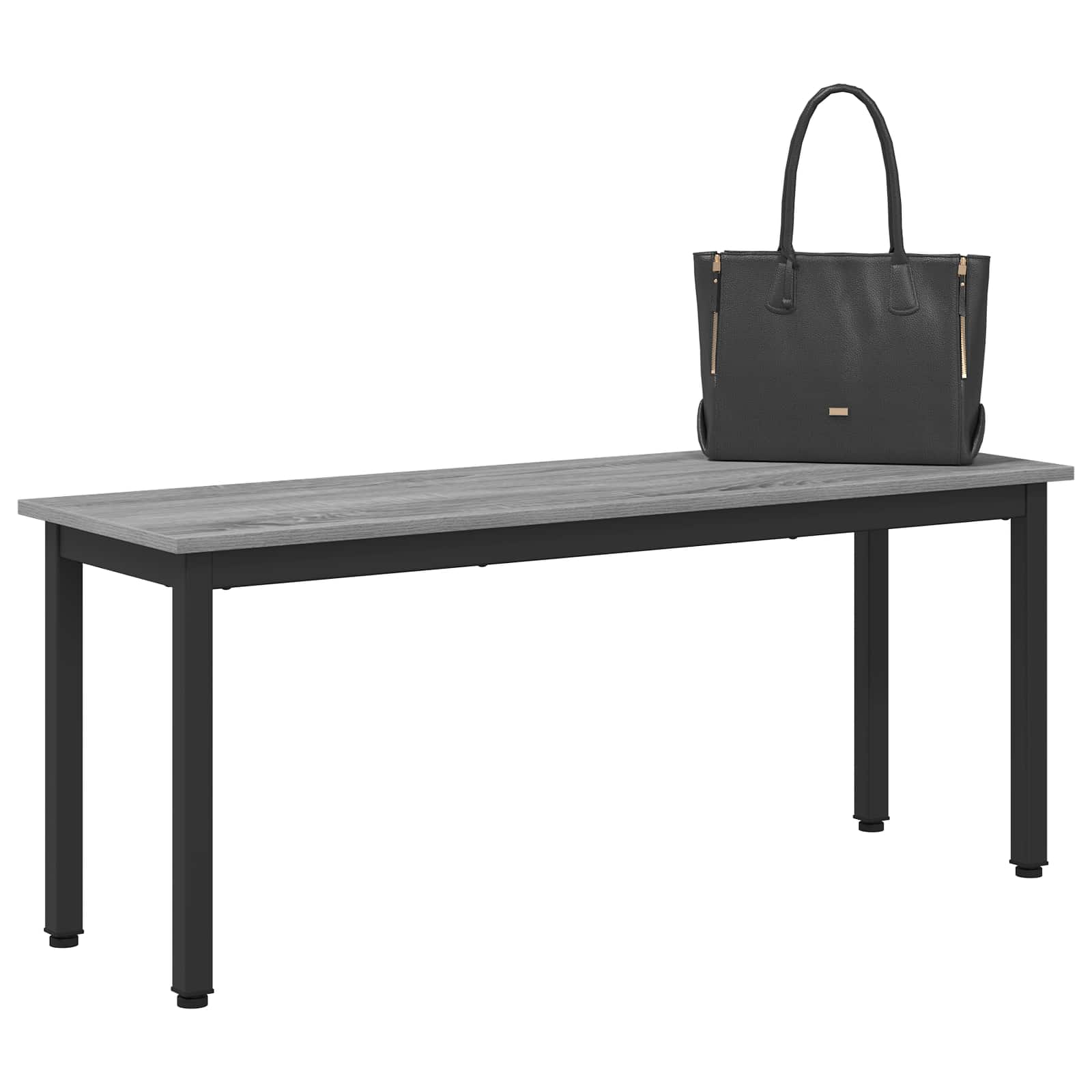 klupa Siva Sonoma 110 x 35 x 45 cm Konstruirano drvo