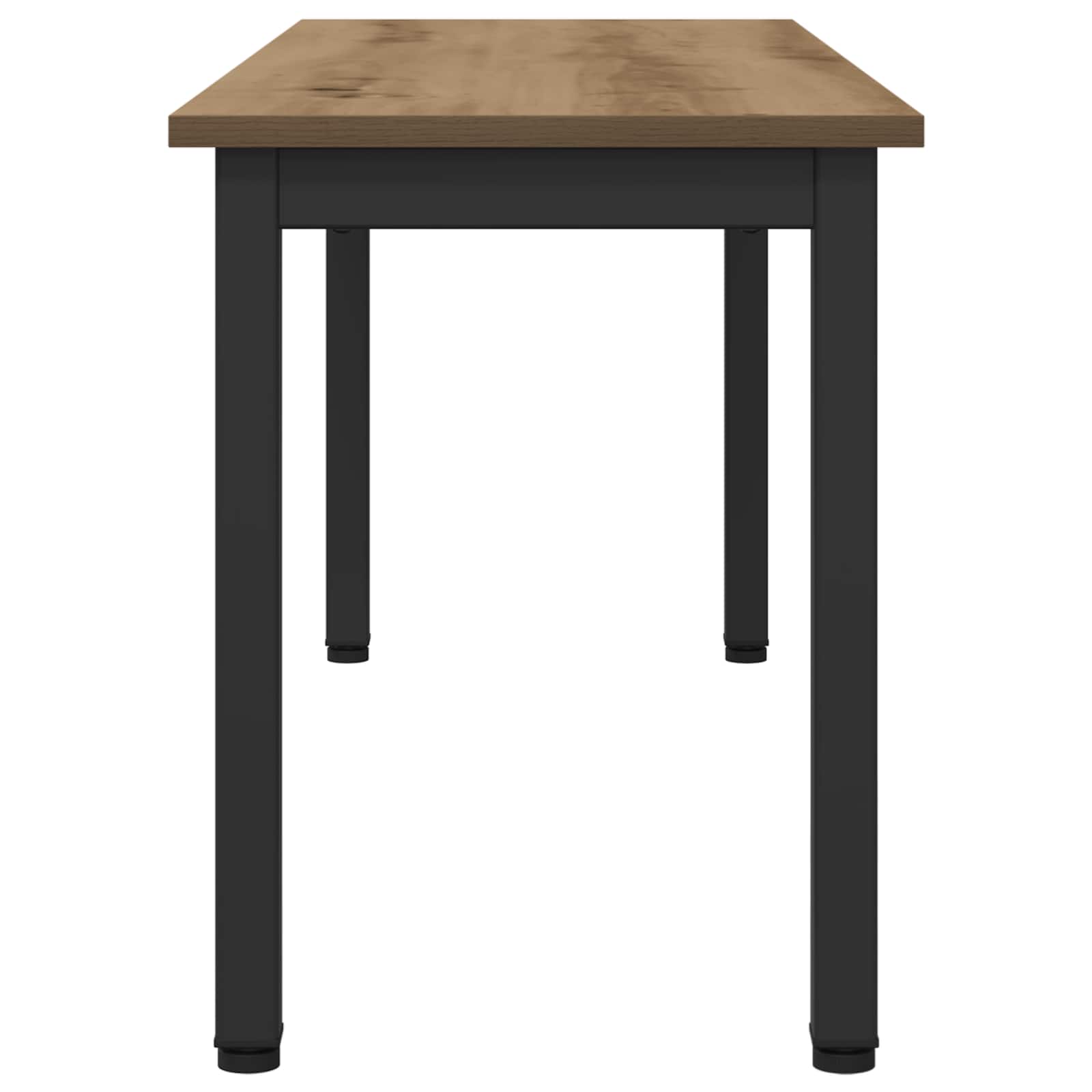 klupa Umjetnička hrastovina 110 x 35 x 45 cm Konstruirano drvo
