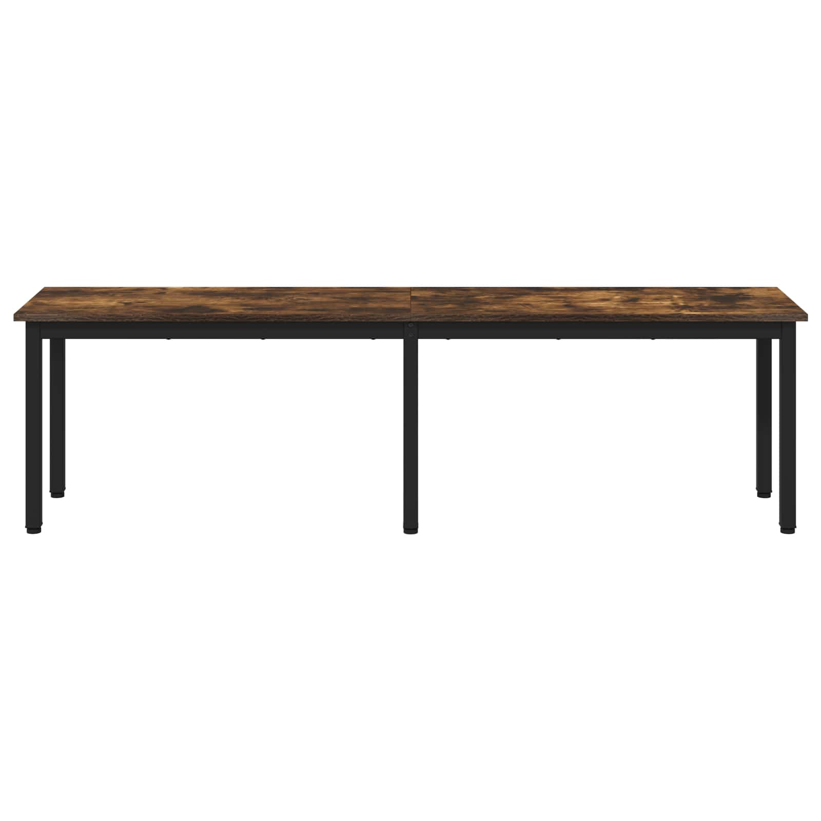 klupa Dimni hrast 160 x 35 x 45 cm Konstruirano drvo