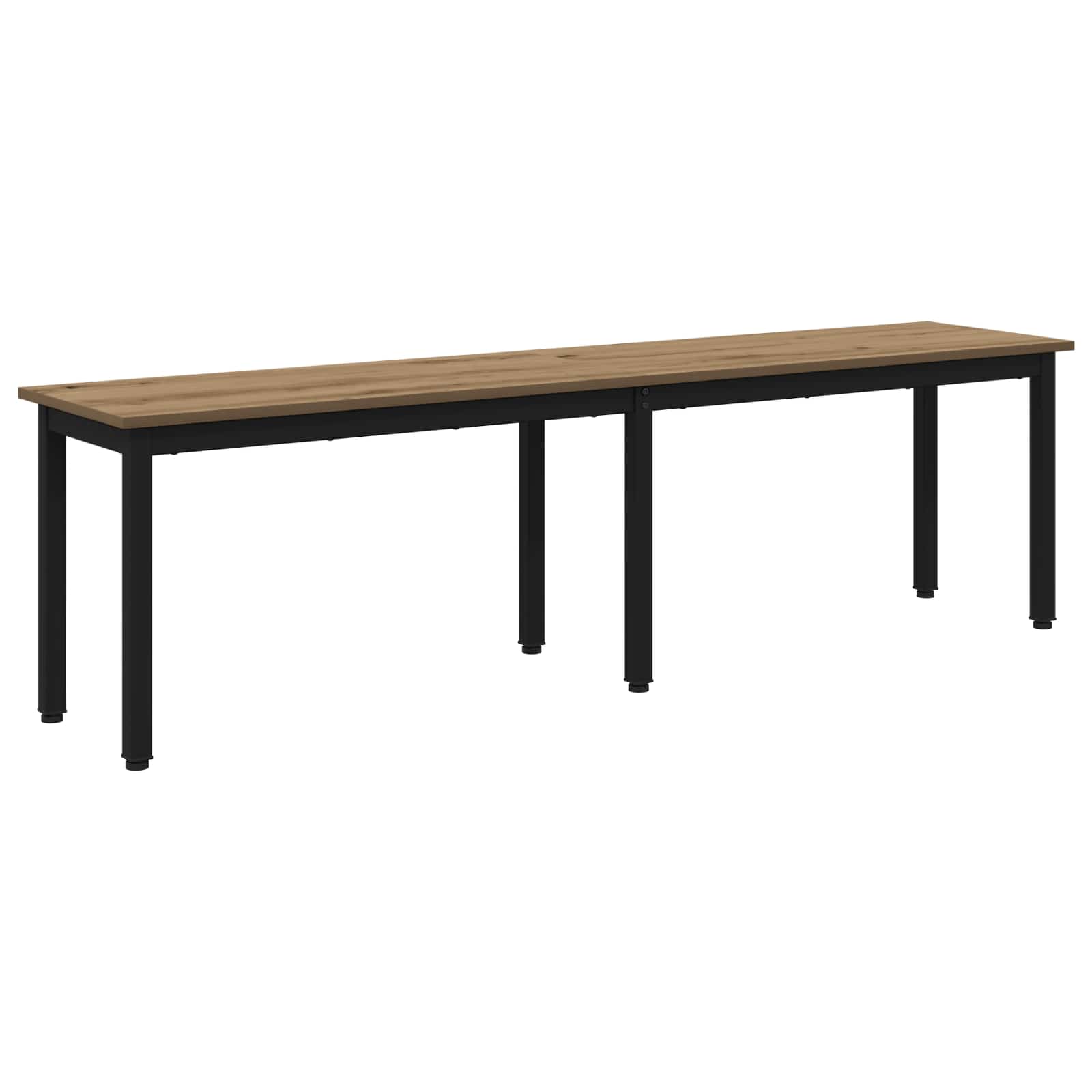 klupa Umjetnička hrastovina 160 x 35 x 45 cm Konstruirano drvo