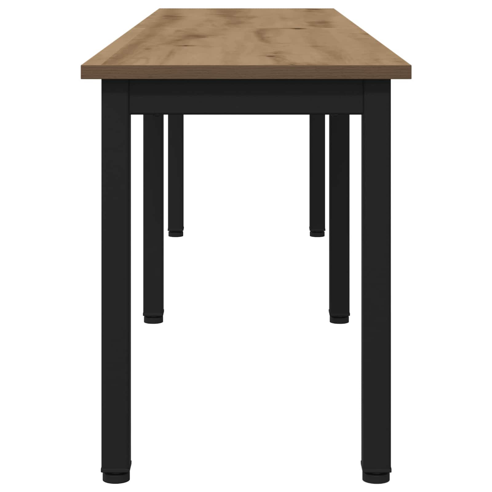 klupa Umjetnička hrastovina 160 x 35 x 45 cm Konstruirano drvo