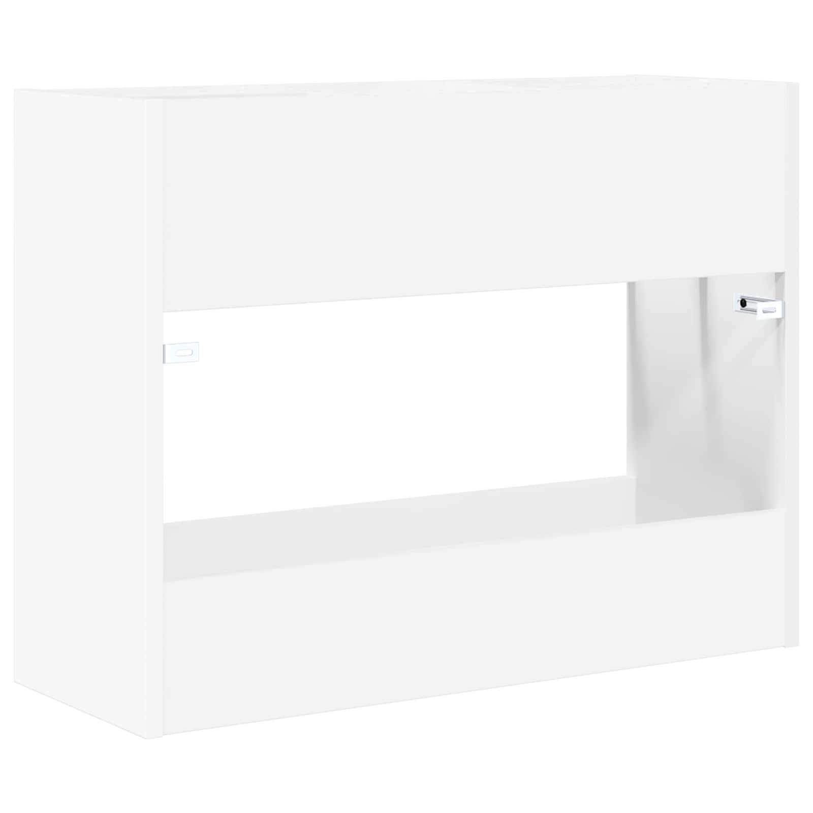 Stalak za kišobran Bijelo 65 x 24 x 50 cm Konstruirano drvo