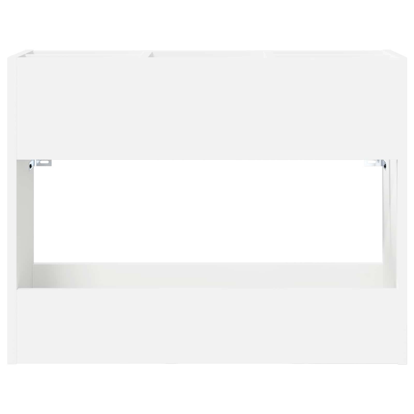 Stalak za kišobran Bijelo 65 x 24 x 50 cm Konstruirano drvo