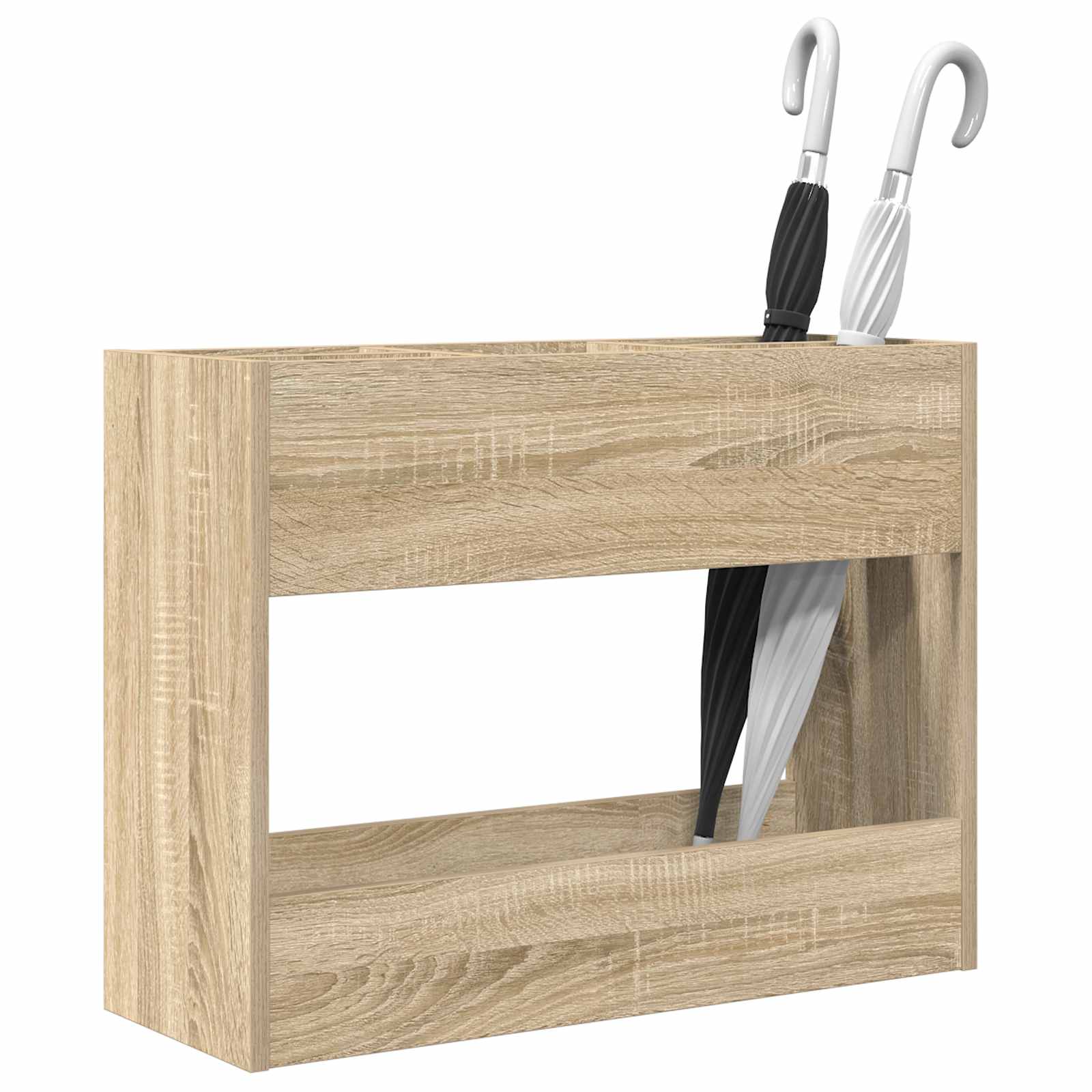 Stalak za kišobran s pohranom Sonoma hrast 65 x 24 x 50 cm