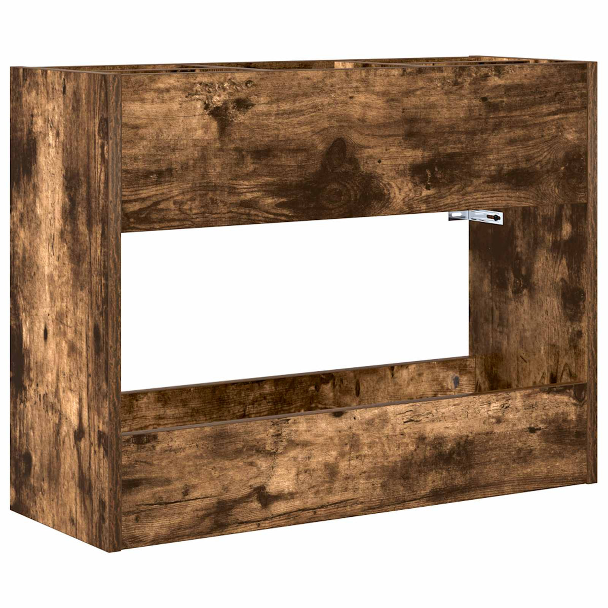Stalak za kišobran s pohranom Dimljeni hrast 65 x 24 x 50 cm