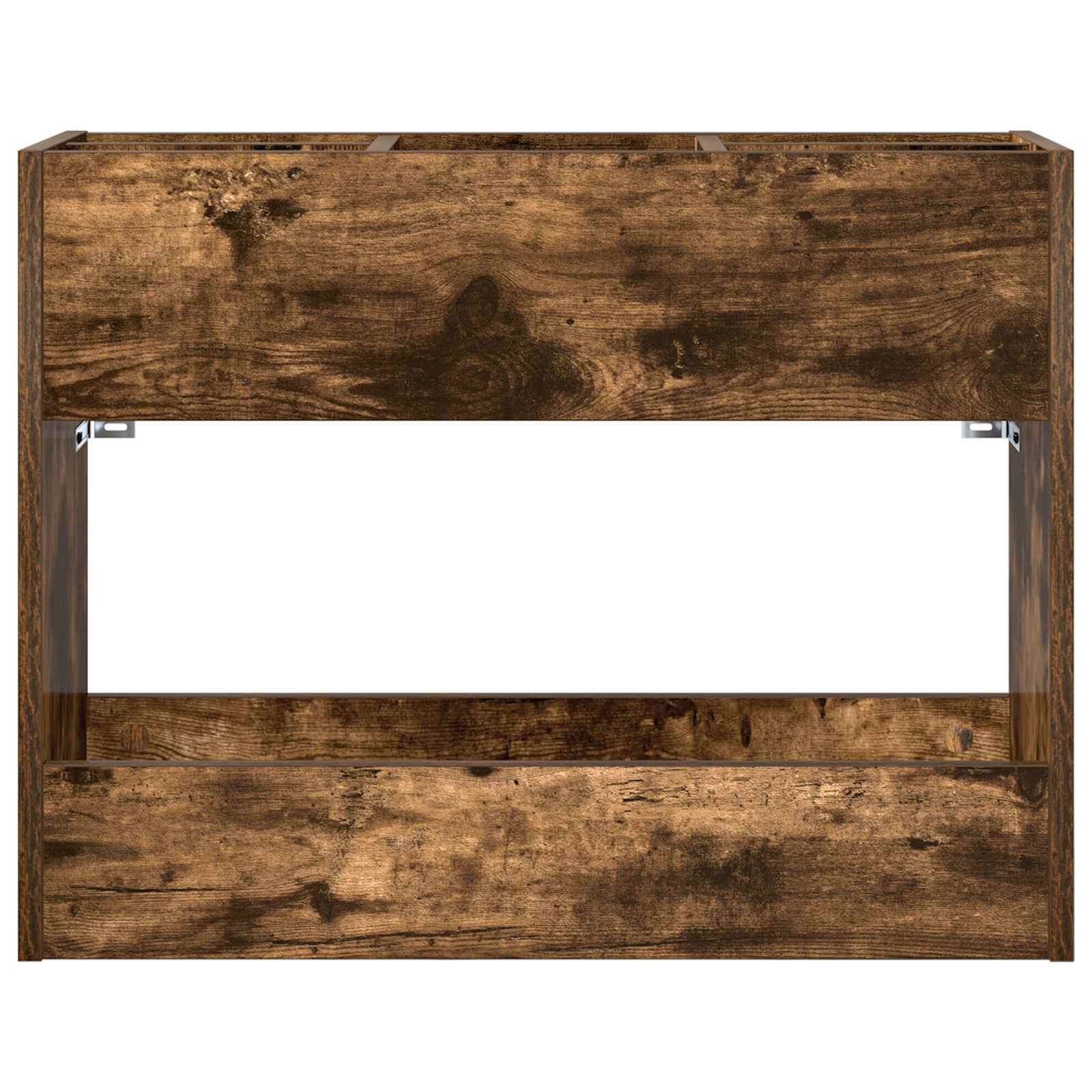 Stalak za kišobran s pohranom Dimljeni hrast 65 x 24 x 50 cm
