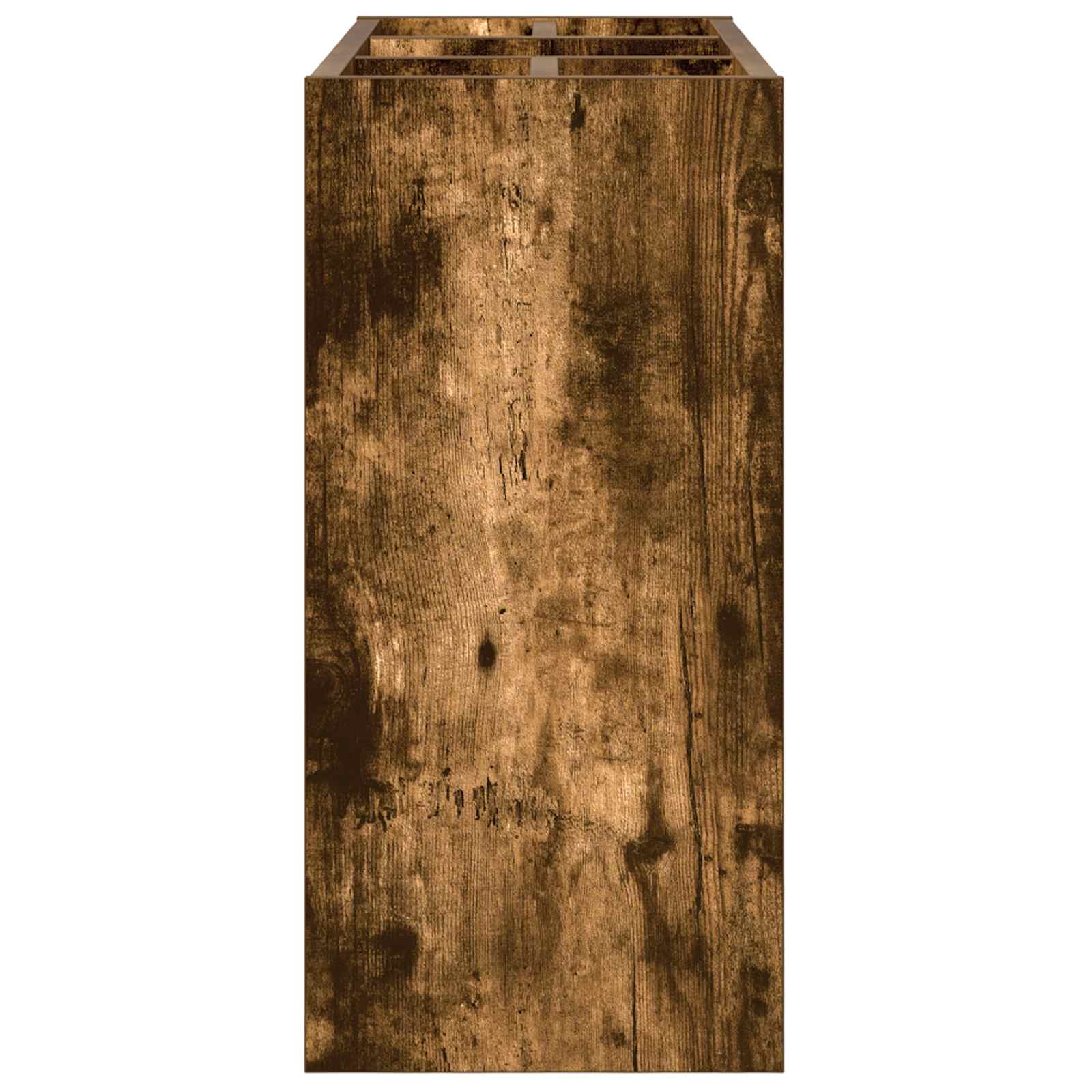 Stalak za kišobran s pohranom Dimljeni hrast 65 x 24 x 50 cm