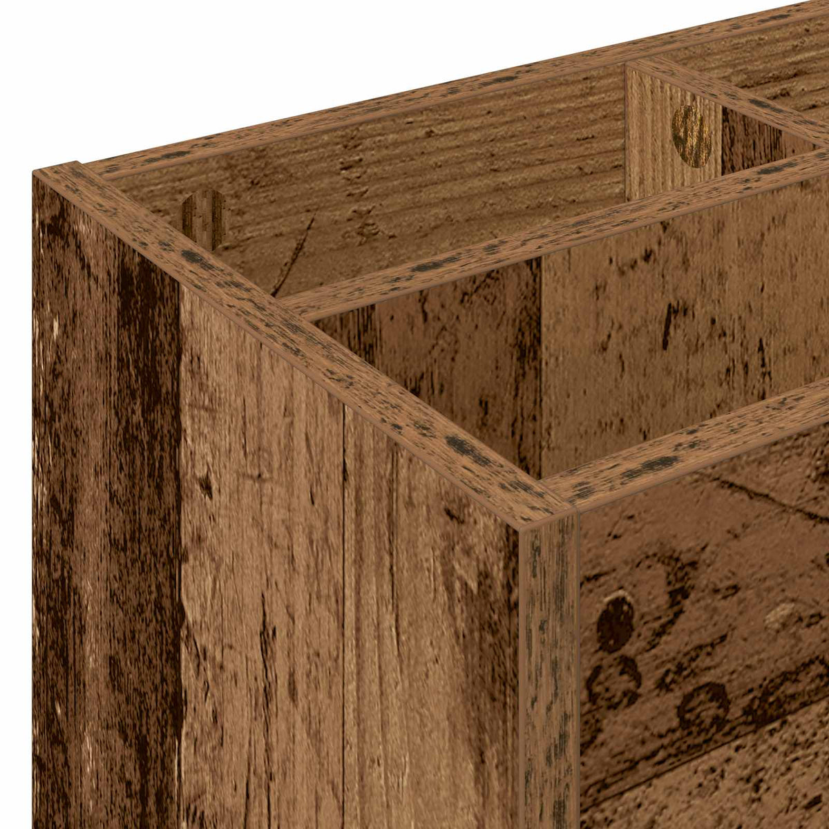 Stalak za kišobran Staro drvo 65 x 24 x 50 cm Konstruirano drvo