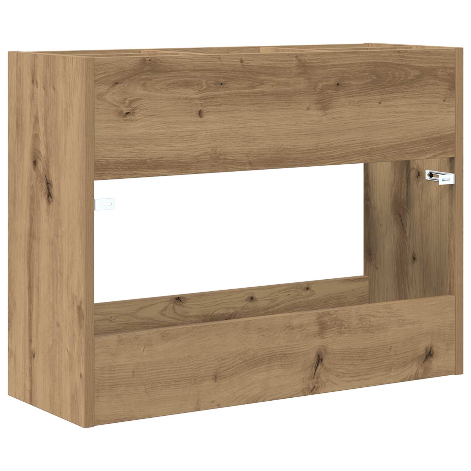 Stalak za kišobran s pohranom Umjetnički hrast 65 x 24 x 50 cm