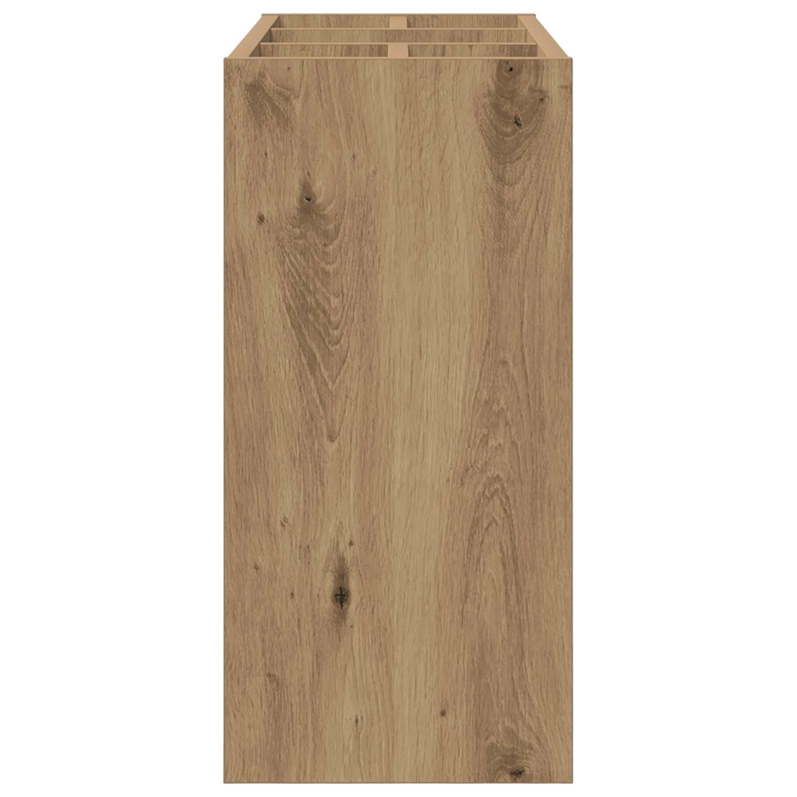 Stalak za kišobran s pohranom Umjetnički hrast 65 x 24 x 50 cm