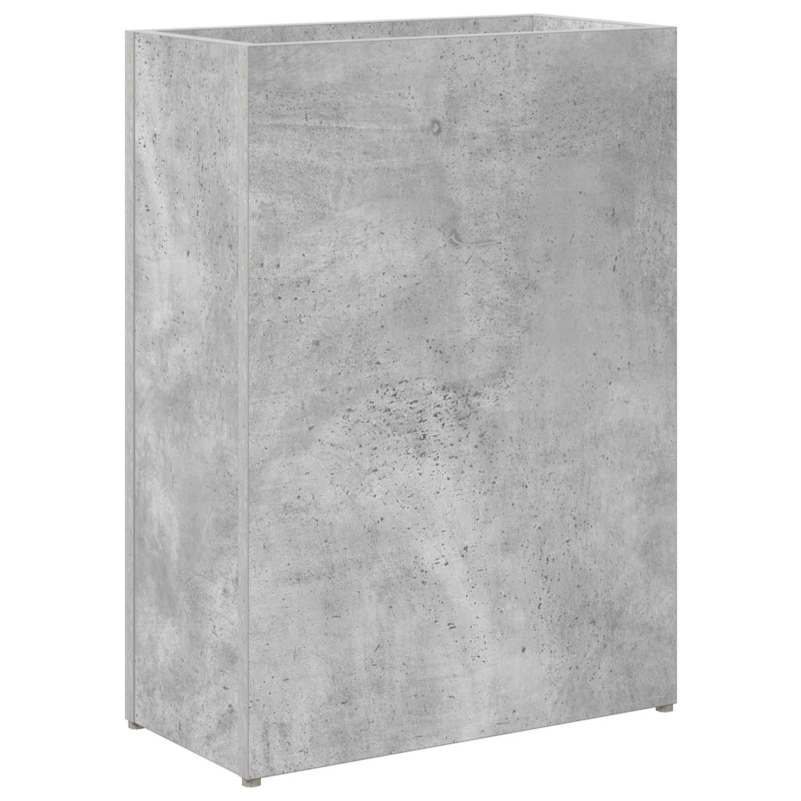 Stalak za kišobran s pohranom Betonski sivi 40 x 20 x 55,5 cm