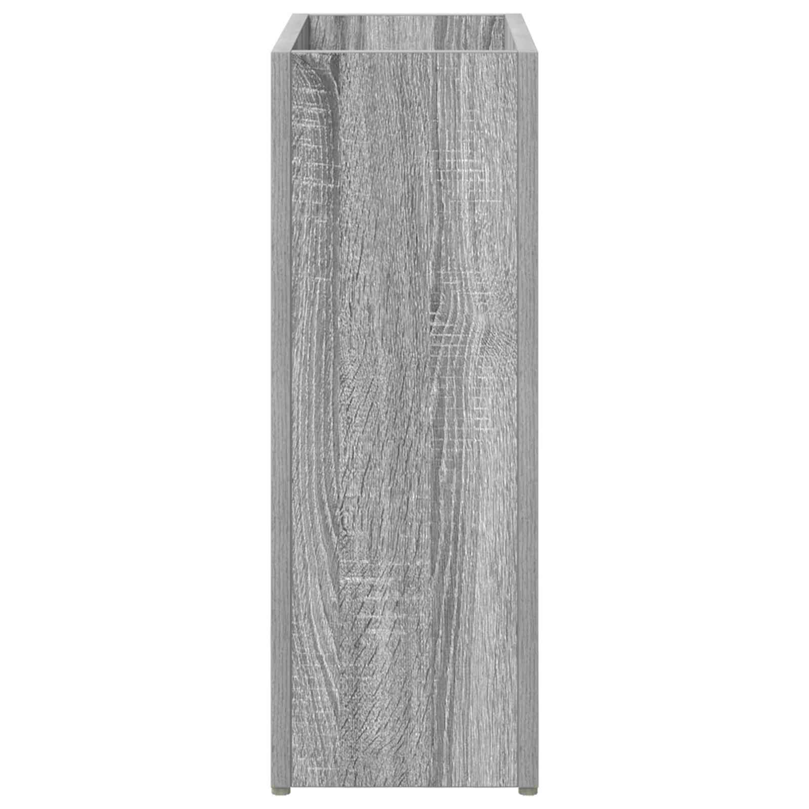 Stalak za kišobran s pohranom Siva Sonoma 40 x 20 x 55,5 cm