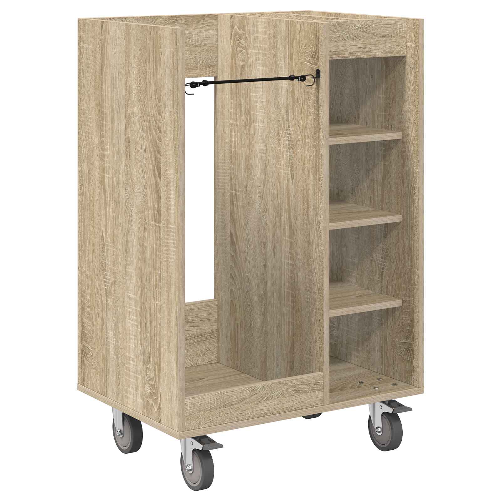 Golf ormar s kotačem Jednobojno Sonoma hrast 65 x 45 x 98 cm