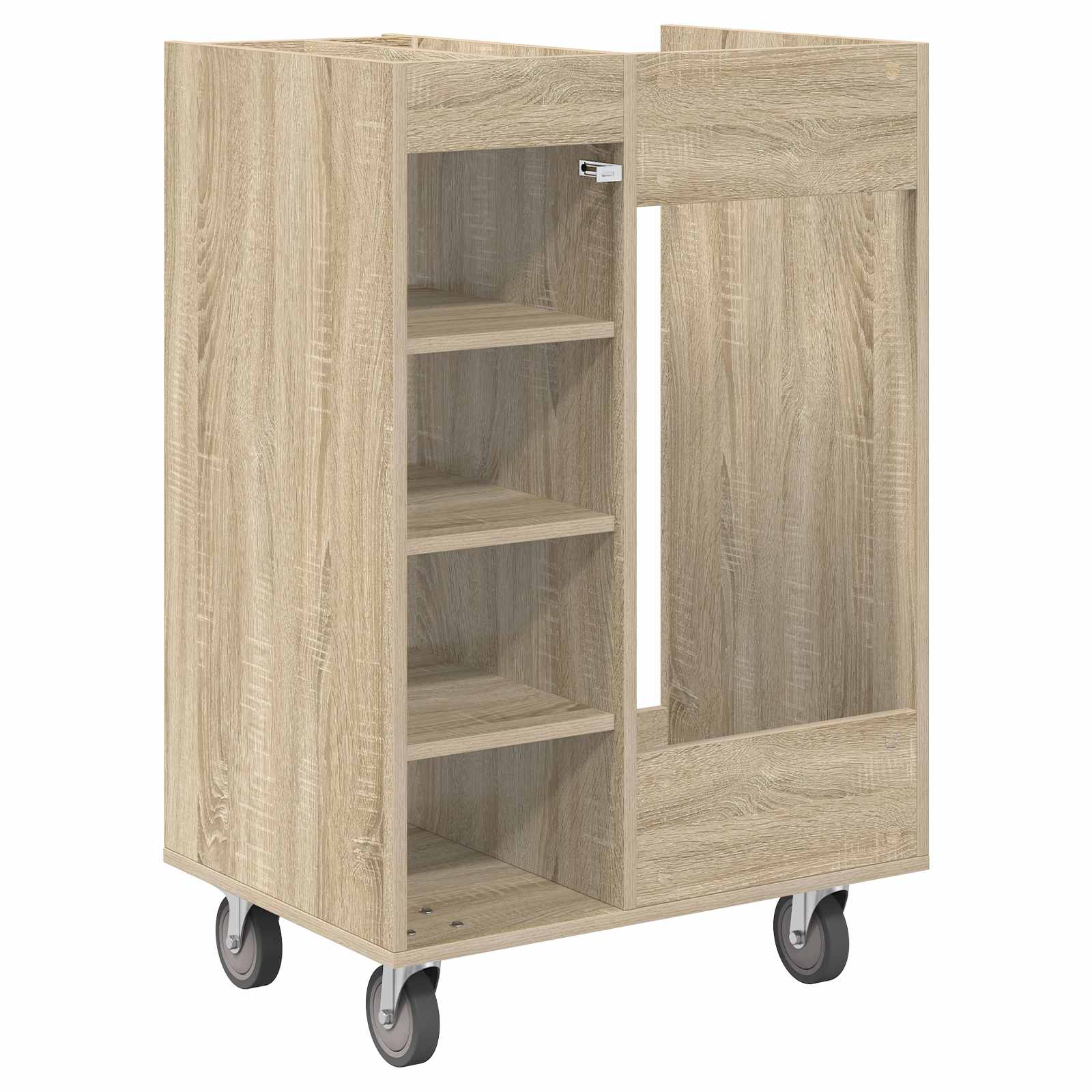 Golf ormar s kotačem Jednobojno Sonoma hrast 65 x 45 x 98 cm