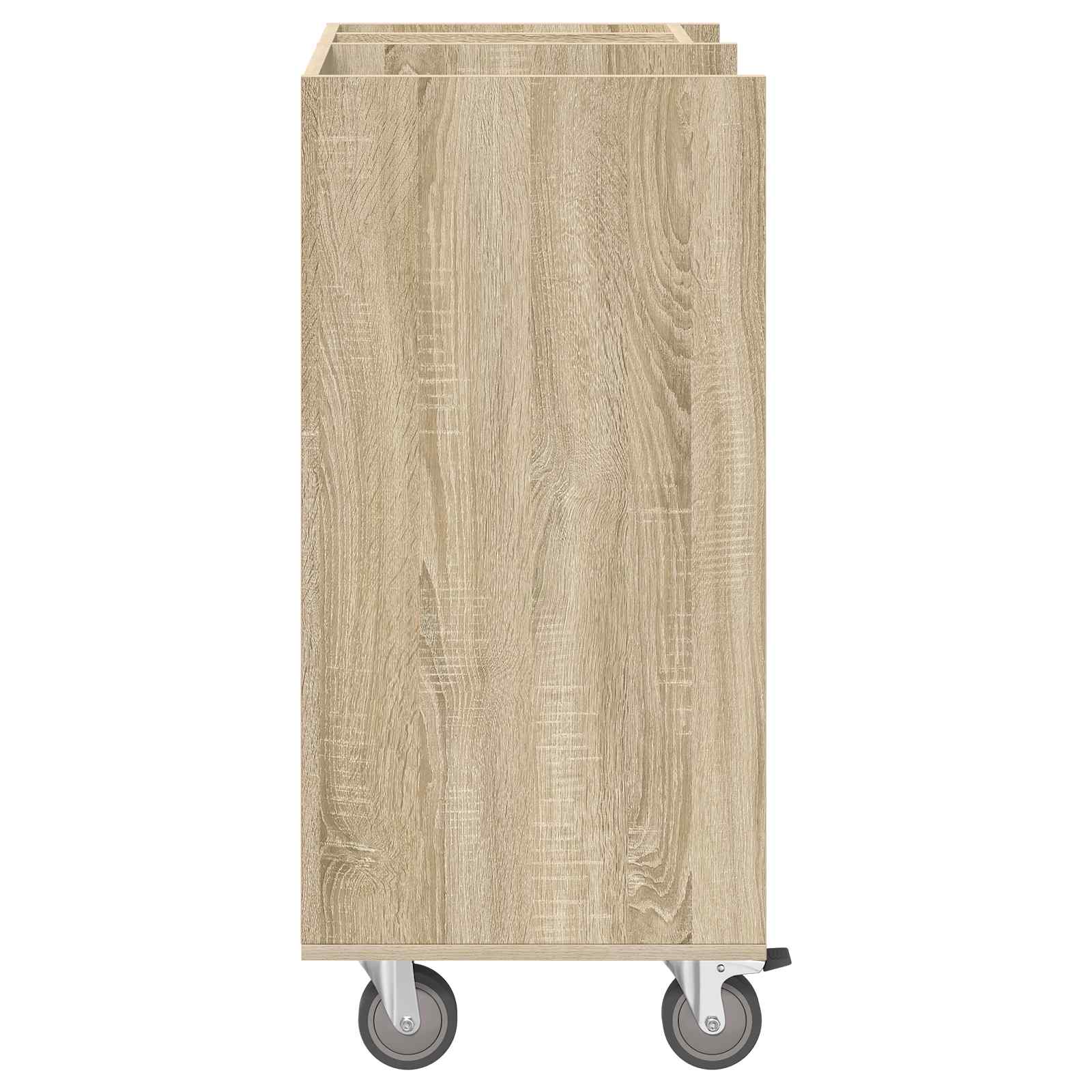 Golf ormar s kotačem Jednobojno Sonoma hrast 65 x 45 x 98 cm