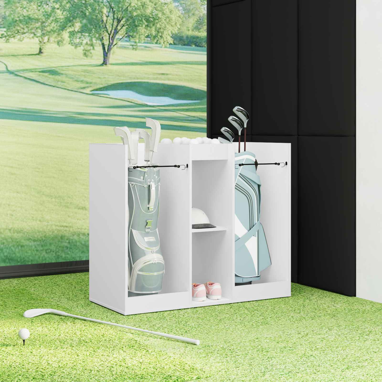Golf ormar Jednobojno Bijelo 102 x 45 x 85,5 cm