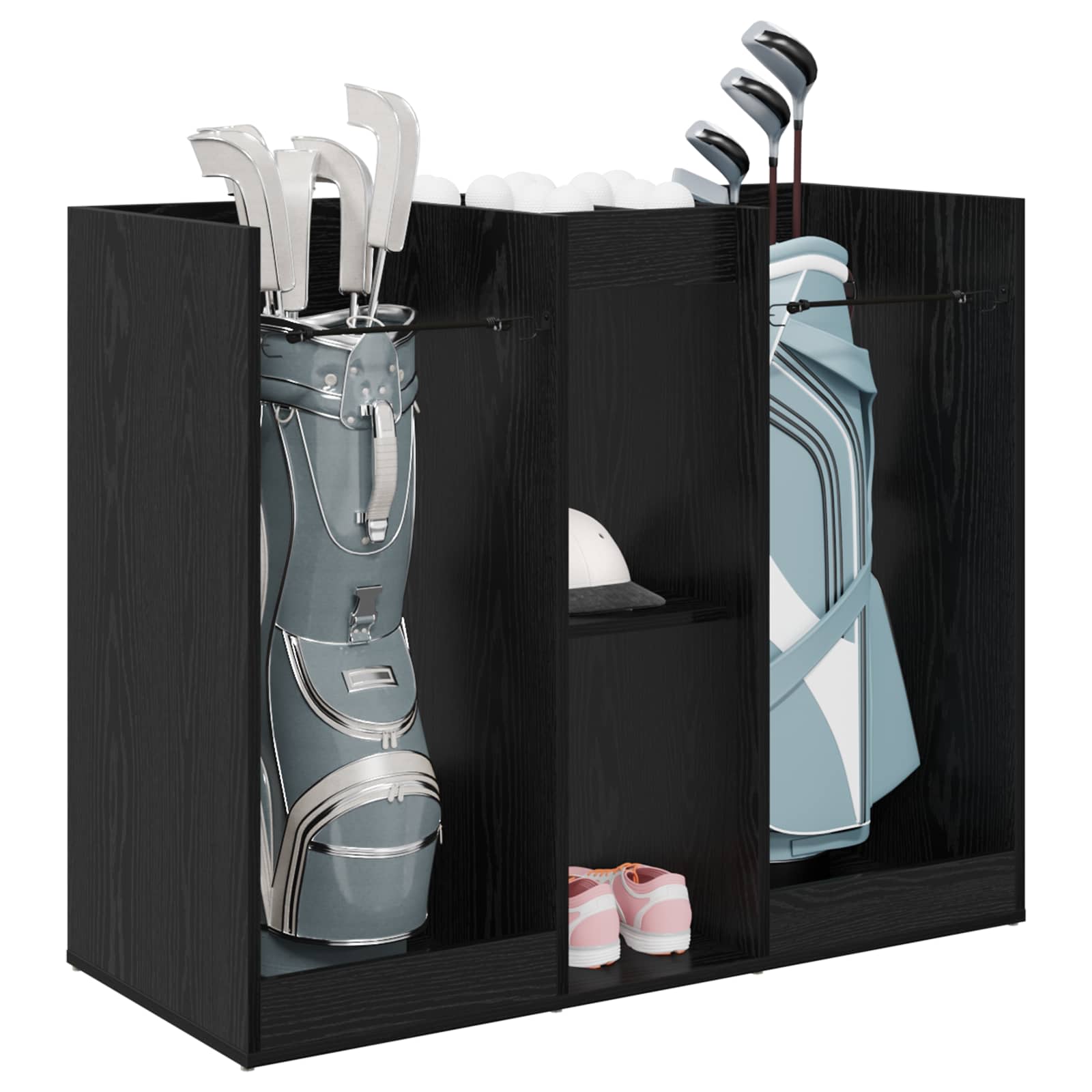 Golf ormar Jednobojno Crni hrast 102 x 45 x 85,5 cm