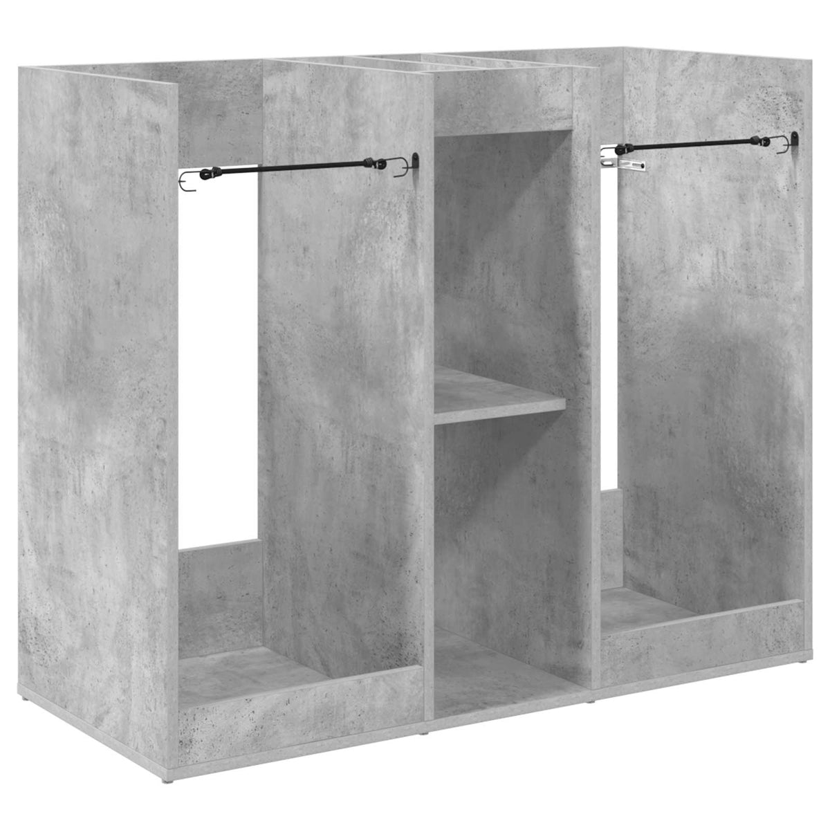 Golf ormar Jednobojno Betonski sivi 102 x 45 x 85,5 cm