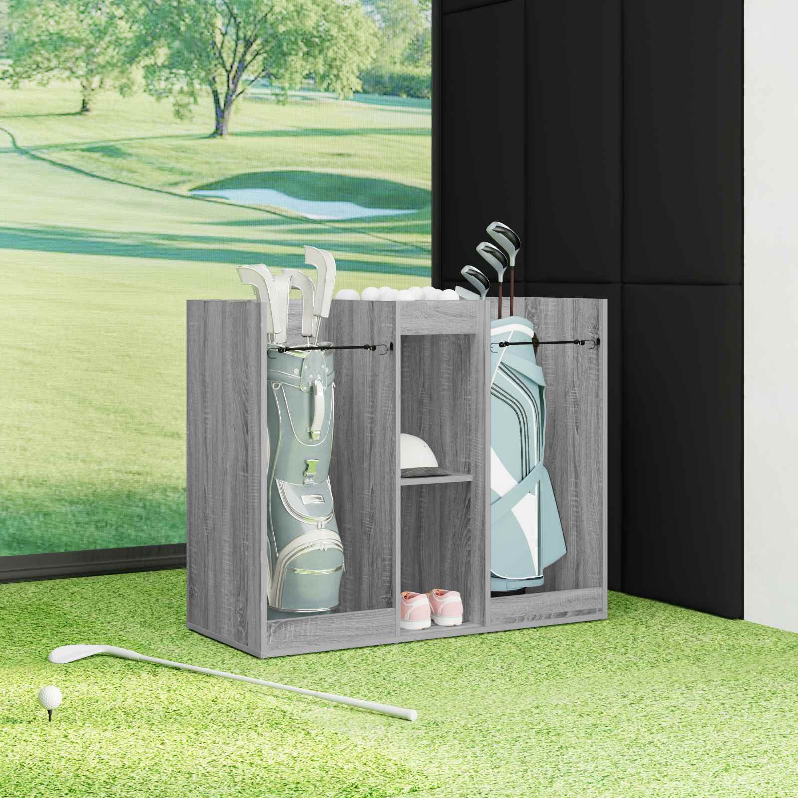 Golf ormar Jednobojno Siva Sonoma 102 x 45 x 85,5 cm
