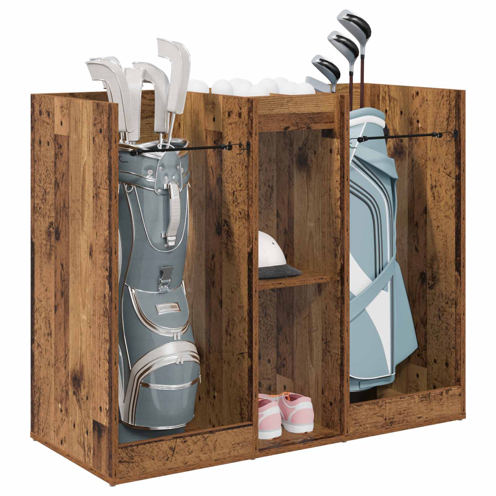 Golf ormar Jednobojno Staro drvo 102 x 45 x 85,5 cm