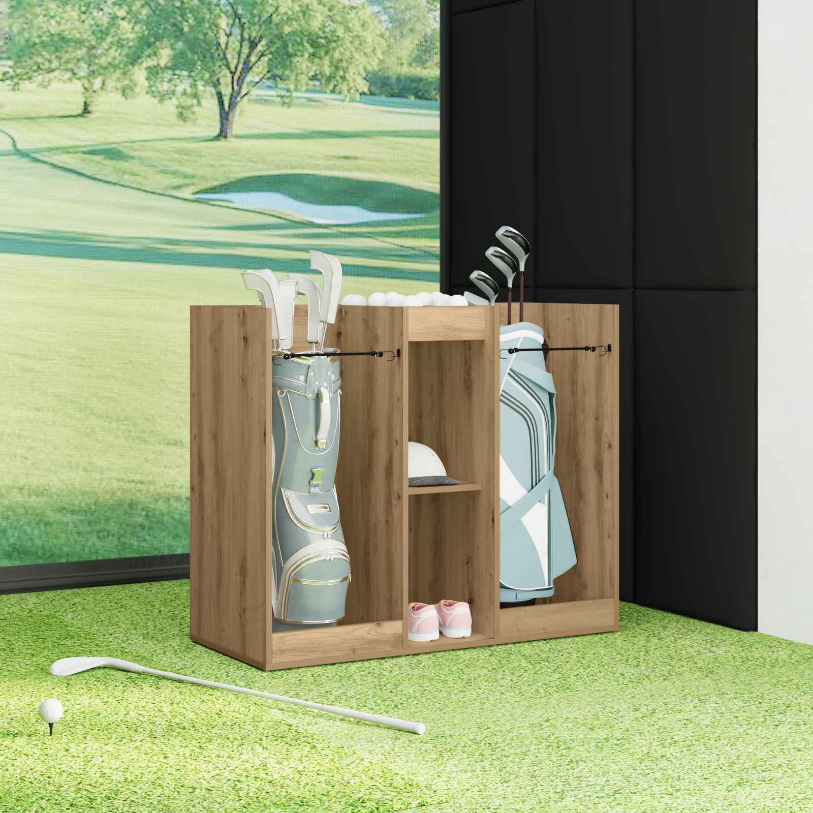 Golf ormar Jednobojno Umjetnički hrast 102 x 45 x 85,5 cm