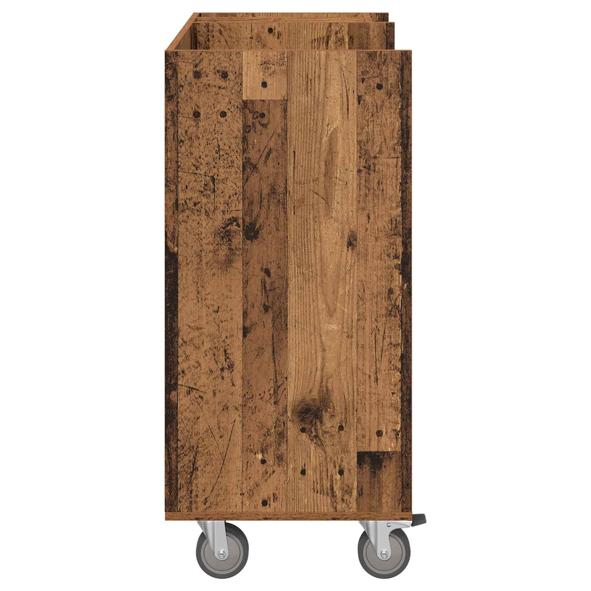 Golf ormar s kotačem Jednobojno Staro drvo 90 x 45 x 98 cm