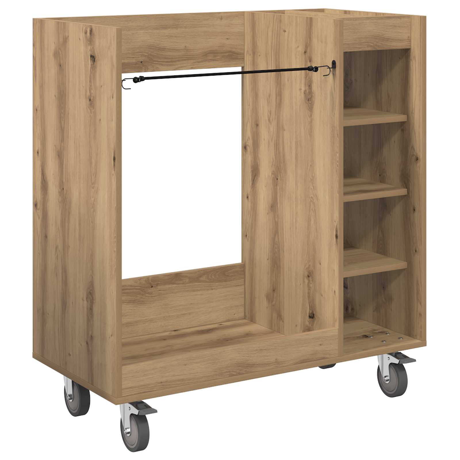 Golf ormar s kotačem Umjetnički hrast 90 x 45 x 98 cm