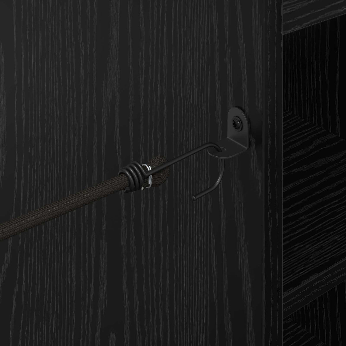 Golf ormar s kotačem Jednobojno Crni hrast 120 x 45 x 98 cm