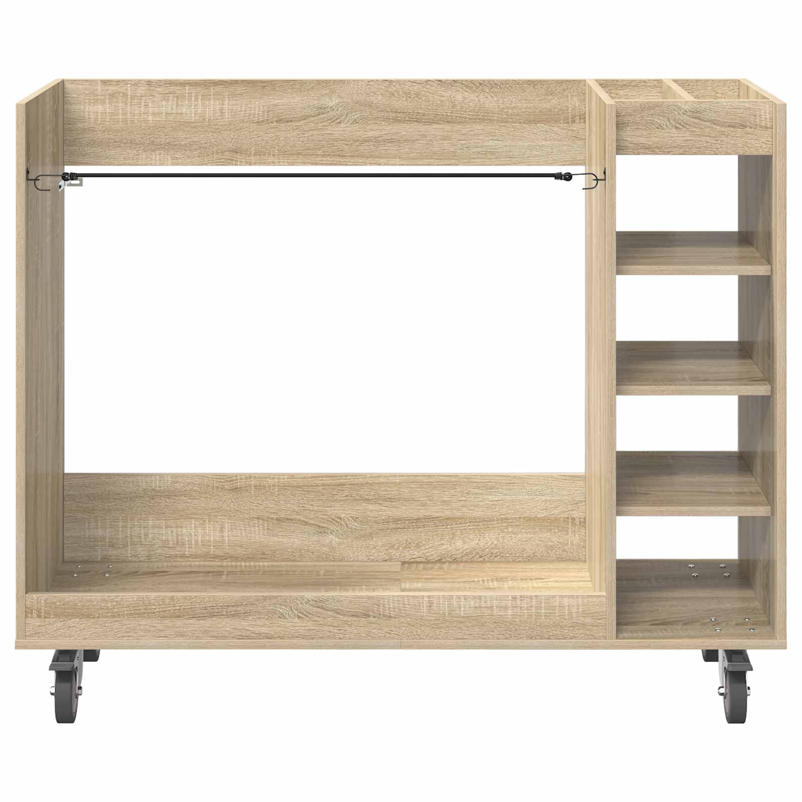 Golf ormar s kotačem Jednobojno Sonoma hrast 120 x 45 x 98 cm