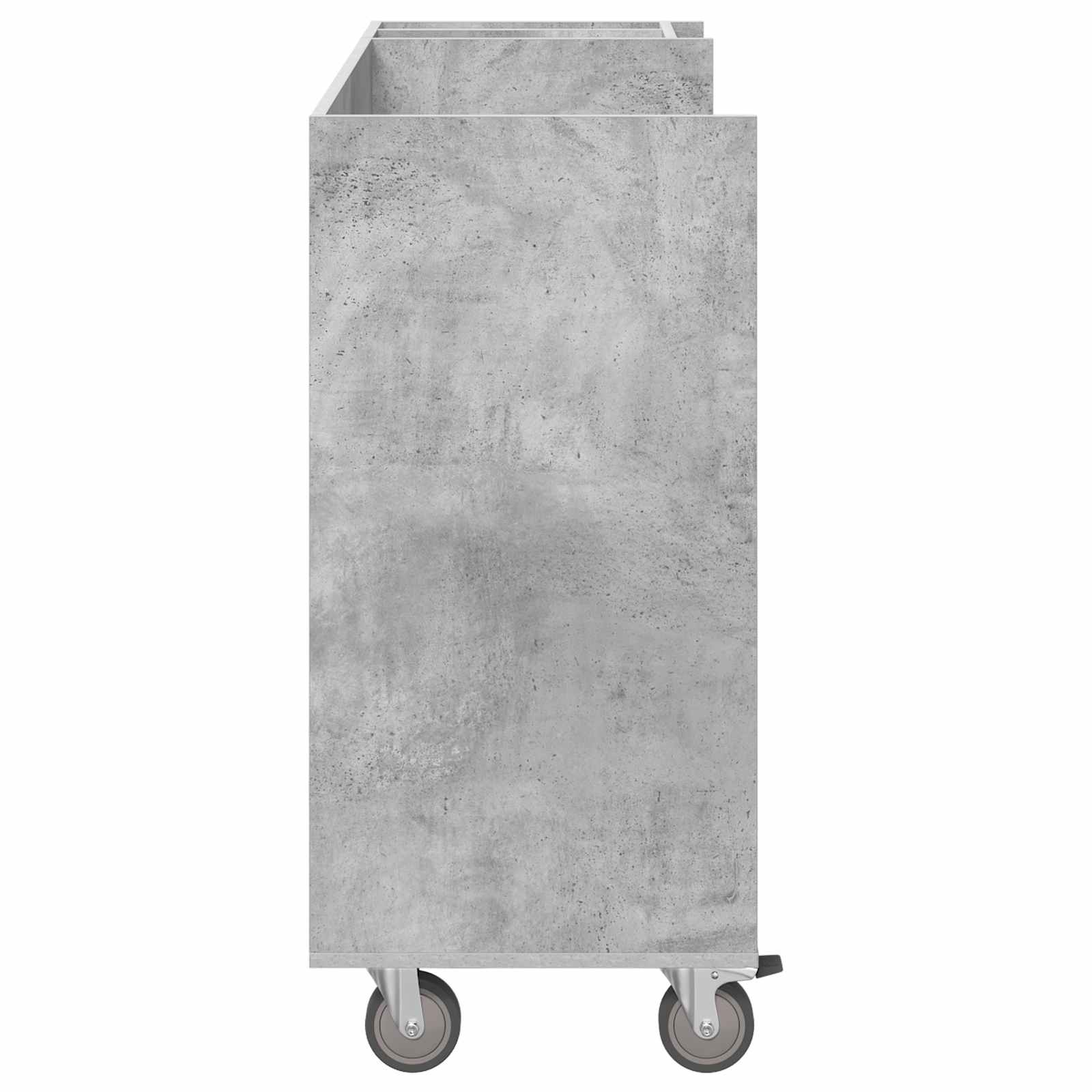 Golf ormar s kotačem Jednobojno Betonski sivi 120 x 45 x 98 cm