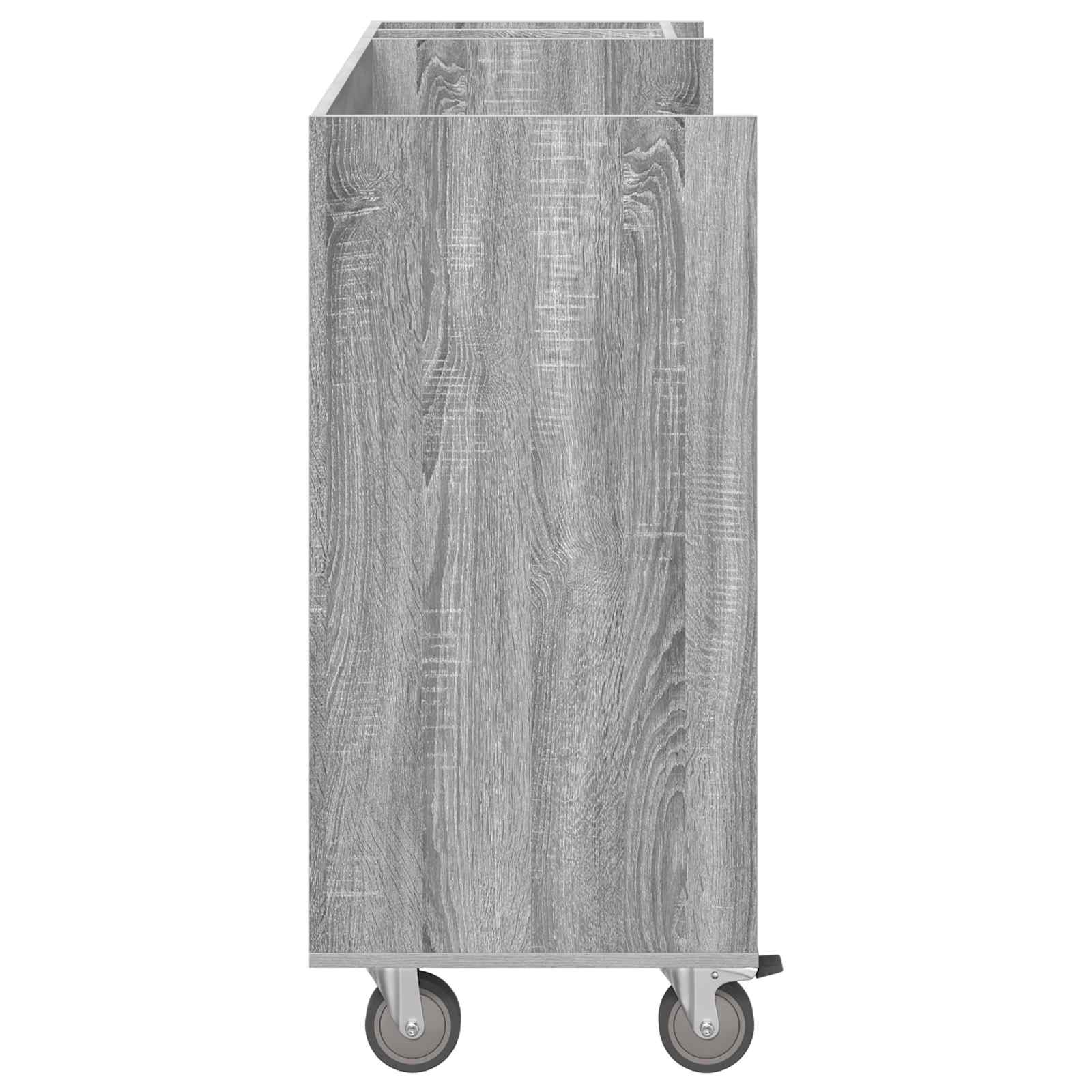 Golf ormar s kotačem Jednobojno Siva Sonoma 120 x 45 x 98 cm