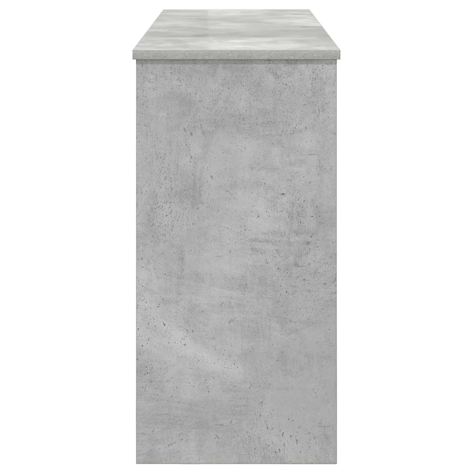 Stalak za klavijaturu Betonski sivi 120 x 32 x 64 cm