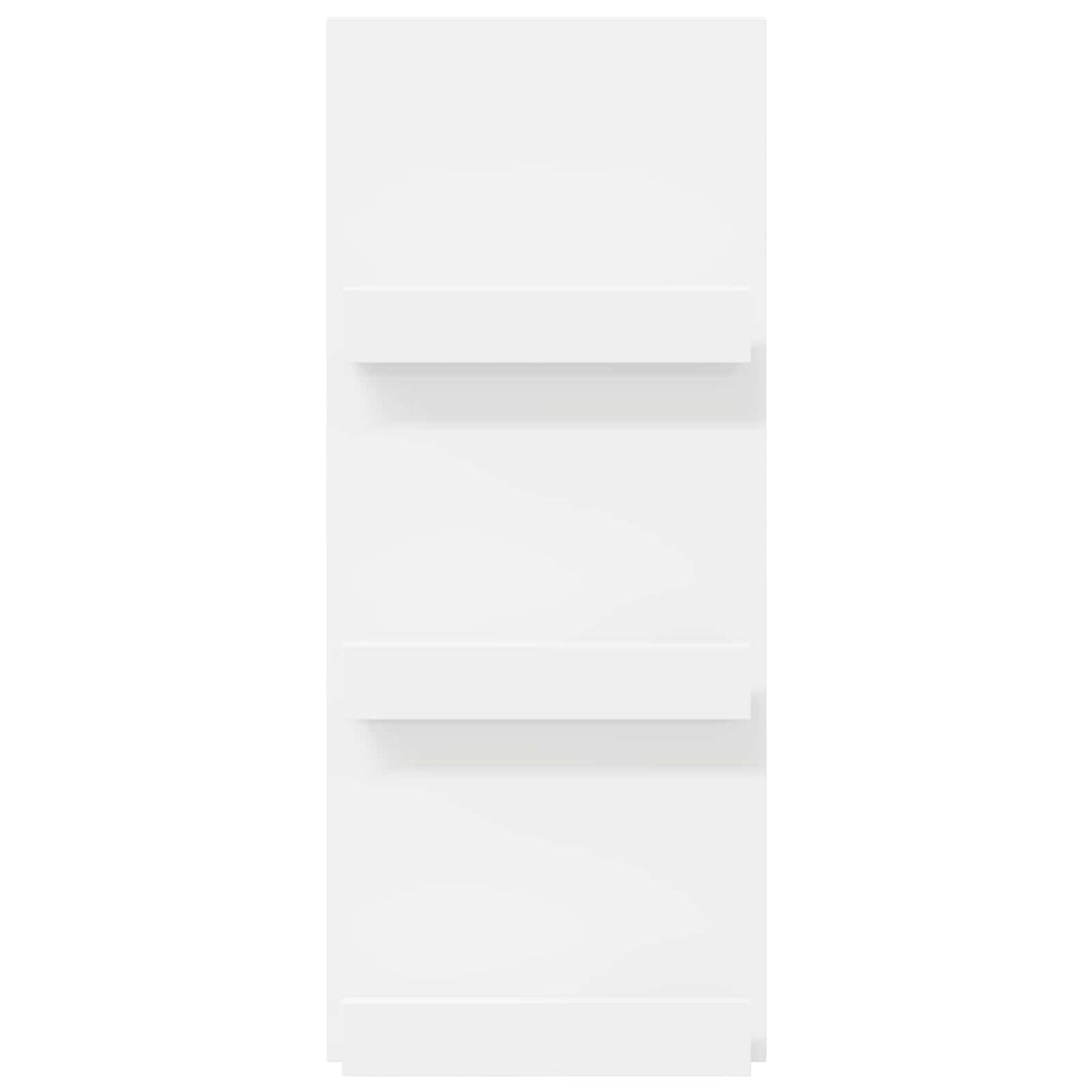 Polica za časopise Bijelo 43 x 11 x 102 cm Konstruirano drvo