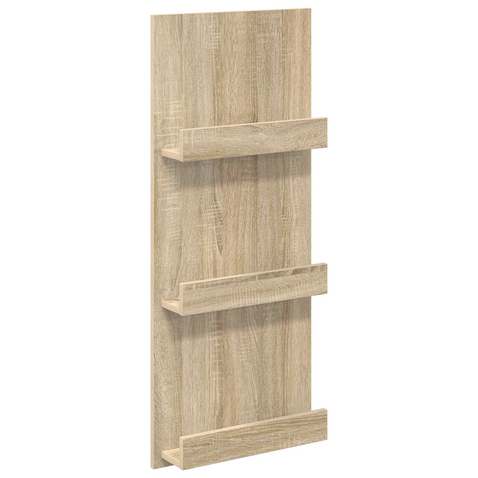 Polica za časopise s policom Sonoma hrast 43 x 11 x 102 cm