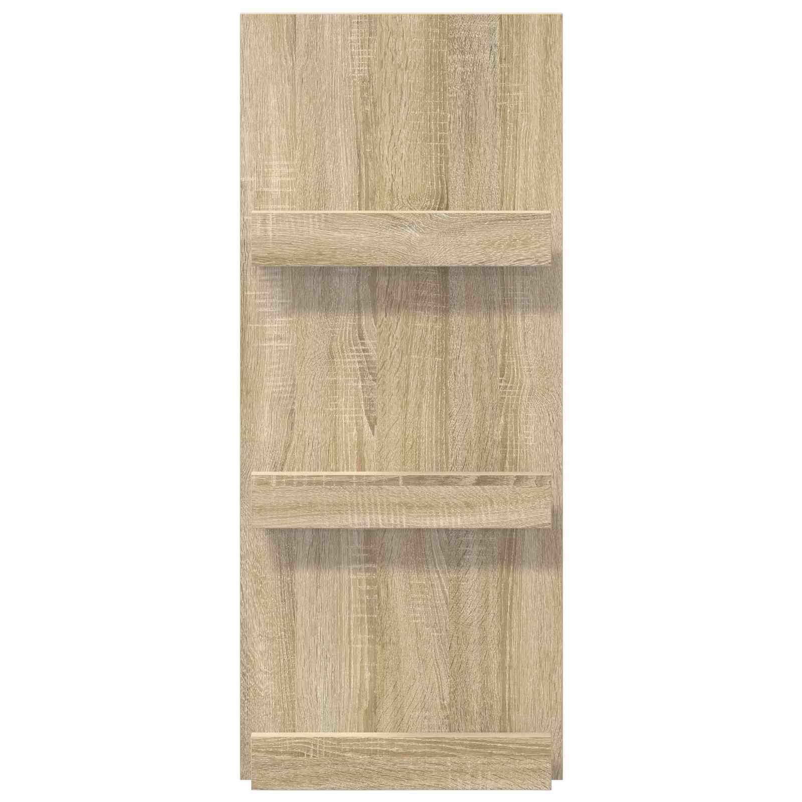 Polica za časopise s policom Sonoma hrast 43 x 11 x 102 cm