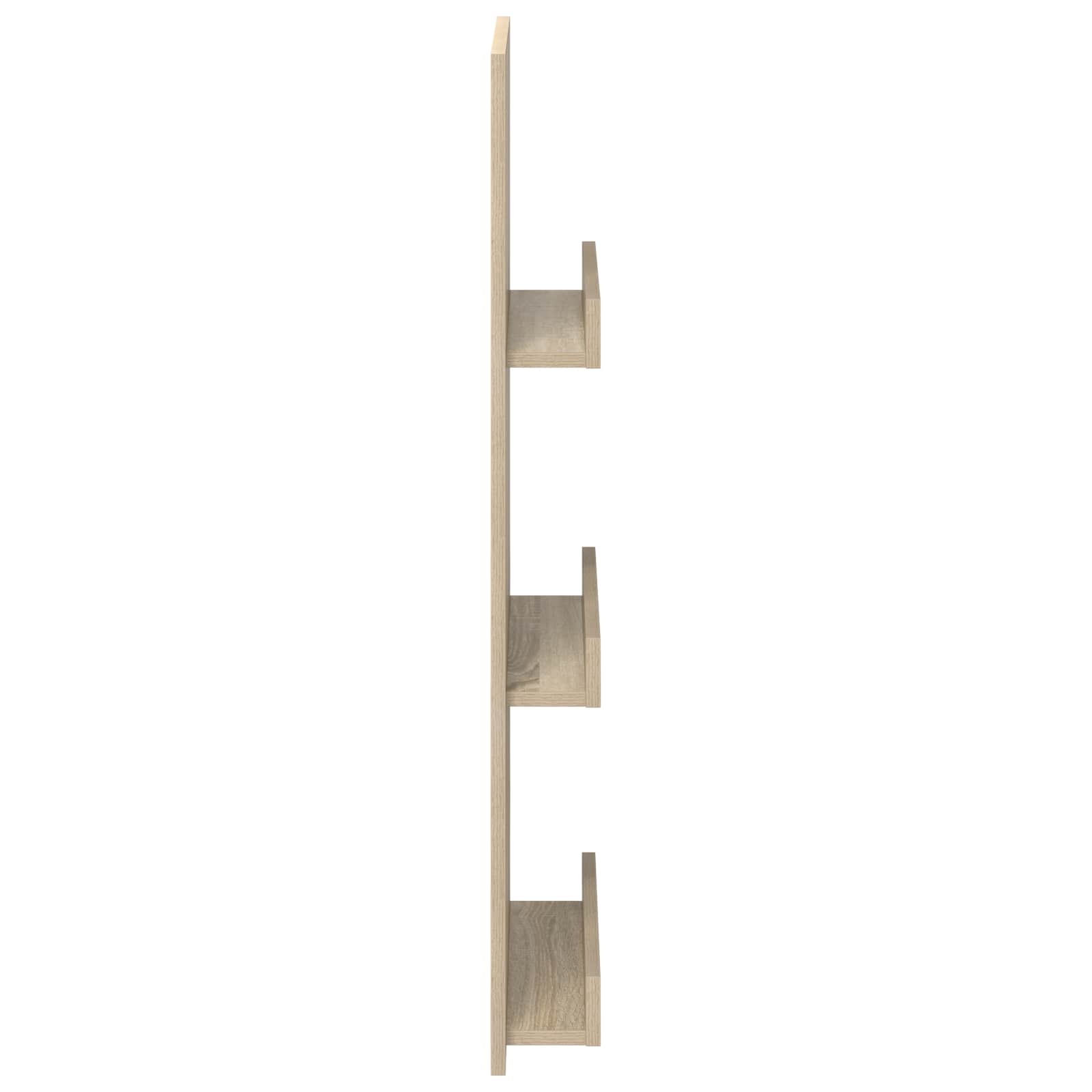 Polica za časopise s policom Sonoma hrast 43 x 11 x 102 cm