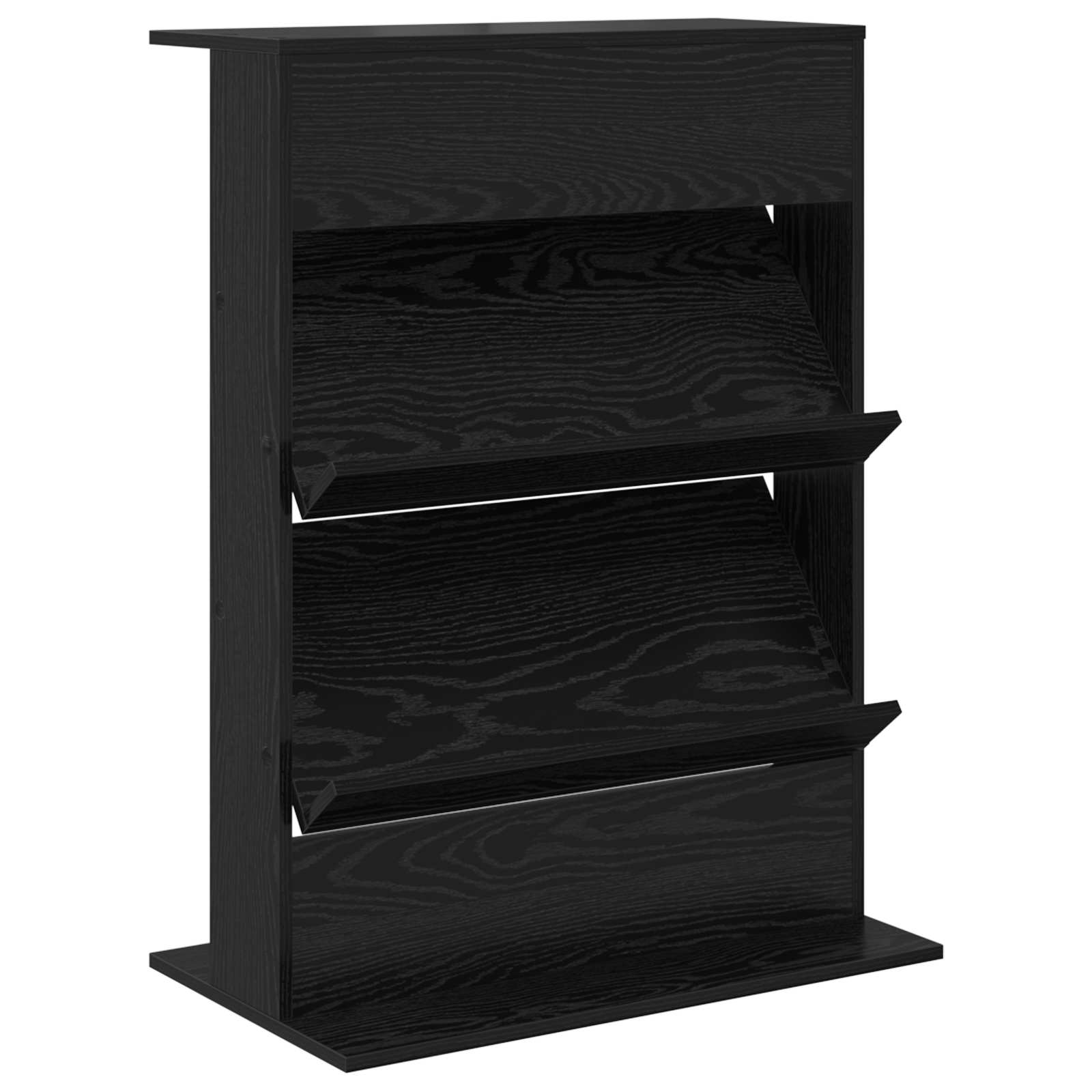 Polica za časopise Crni hrast 70 x 41 x 96 cm Konstruirano drvo