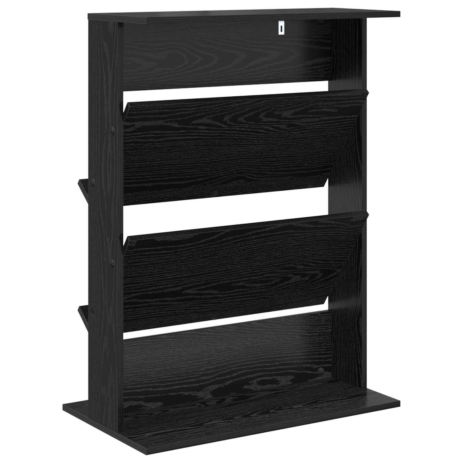 Polica za časopise Crni hrast 70 x 41 x 96 cm Konstruirano drvo