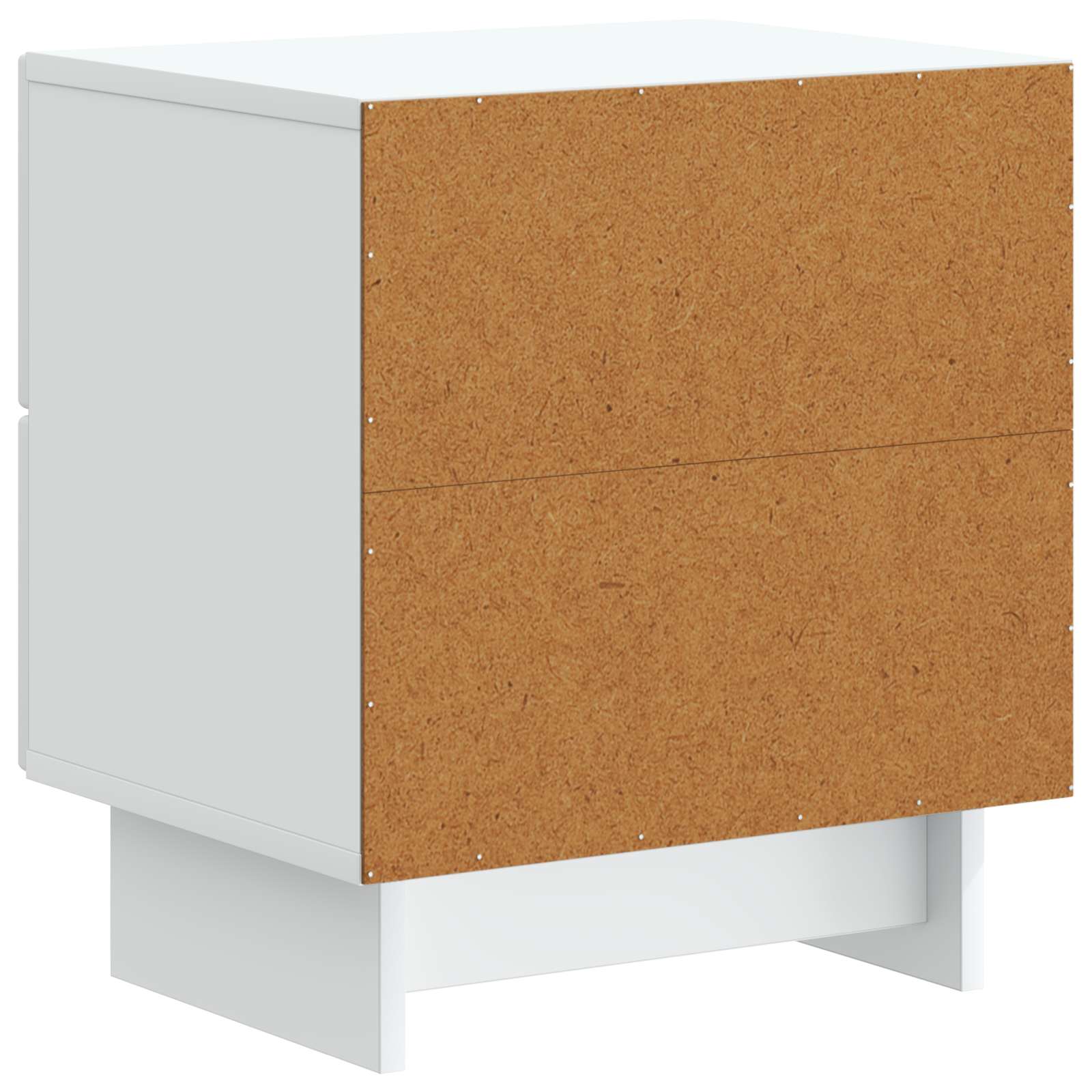 Noćni ormar 2 pcs Bijela 43 x 34,5 x 47,5 cm Konstruirano drvo