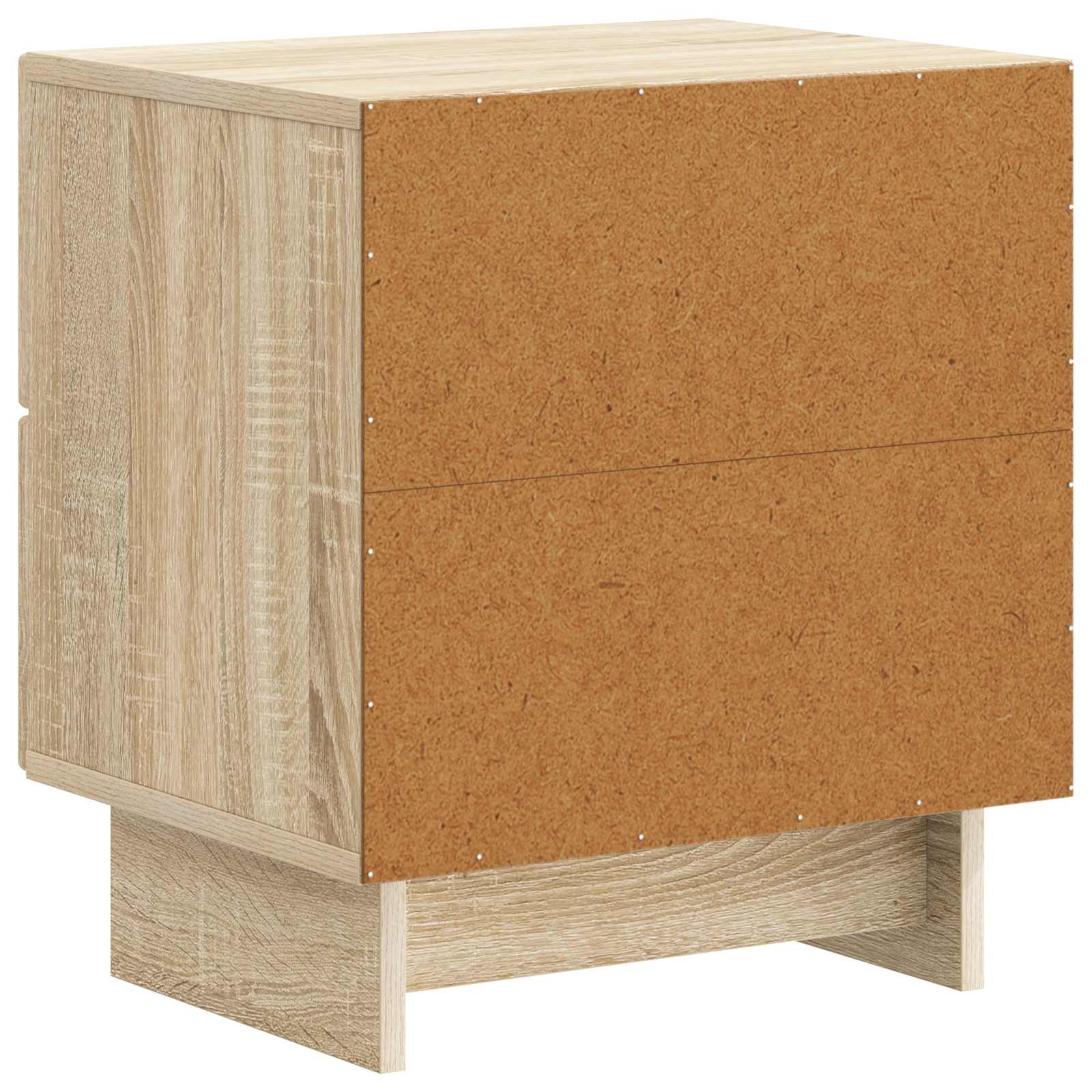 Noćni ormar s ladicama 2 pcs Hrast sonoma 43 x 34,5 x 47,5 cm