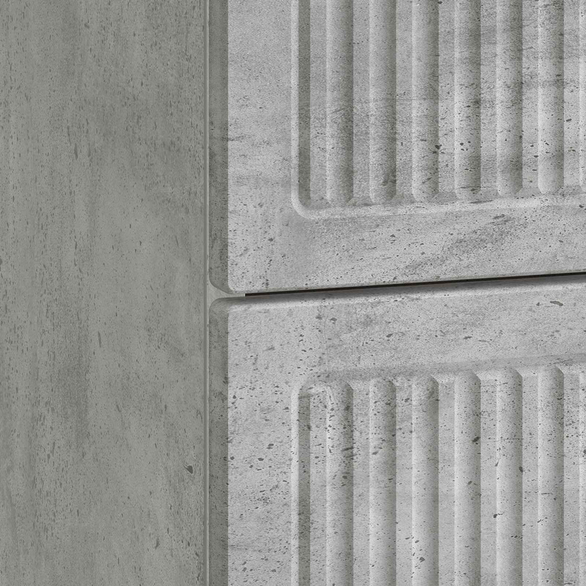 Noćni ormar Betonska siva 43 x 34,5 x 47,5 cm Konstruirano drvo