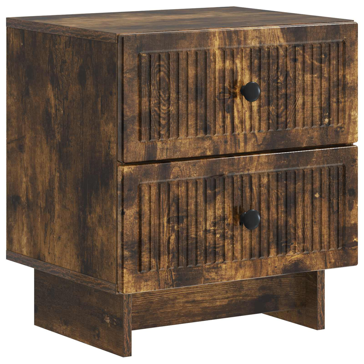 Noćni ormar s ladicama Dimljeni hrast 43 x 34,5 x 47,5 cm