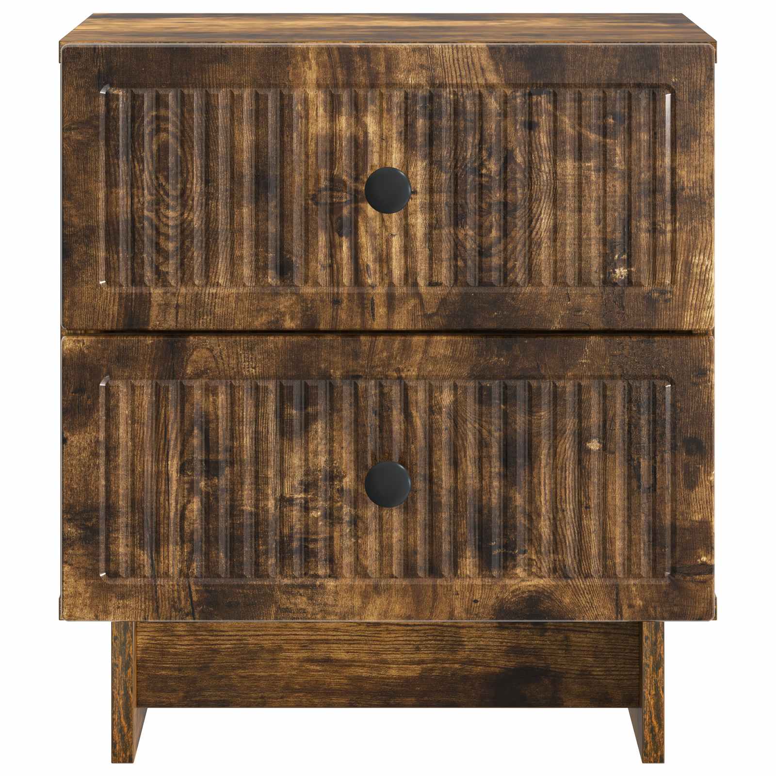 Noćni ormar s ladicama Dimljeni hrast 43 x 34,5 x 47,5 cm