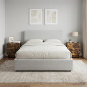 Noćni ormar s ladicama 2 pcs Dimljeni hrast 43 x 34,5 x 47,5 cm